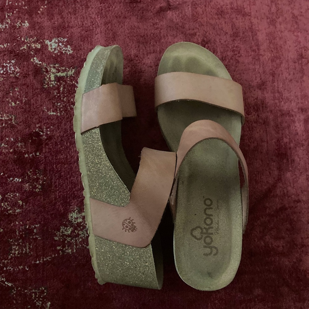 Super Comfy and Cute Yokono Wedge Sandals
